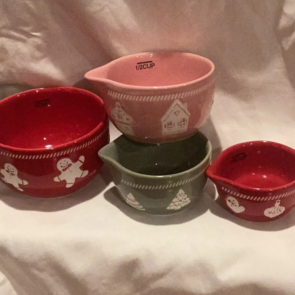 Christmas Measuring Cups